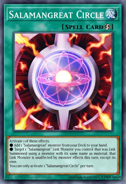 Salamangreat Circle trading card