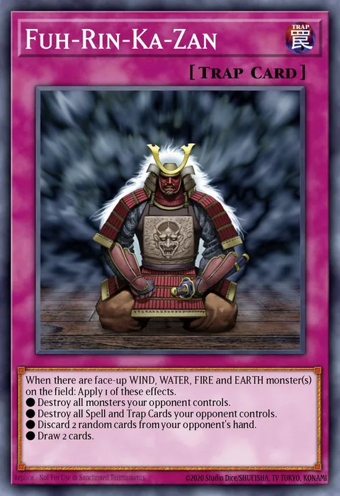 Fuh-Rin-Ka-Zan trading card