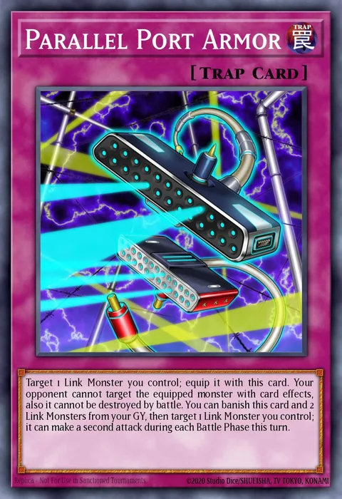 Parallel Port Armor trading card