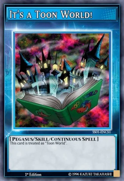 It's a Toon World! trading card