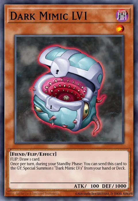 Dark Mimic LV1 trading card