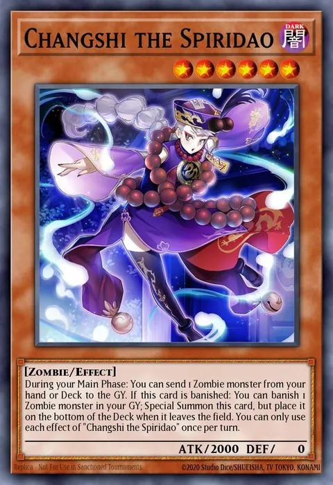 Changshi the Spiridao trading card