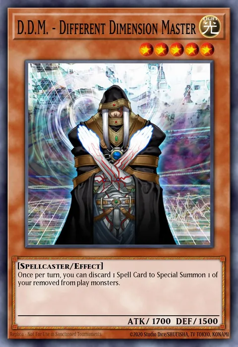 D.D.M. - Different Dimension Master trading card