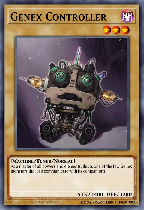 Genex Controller trading card
