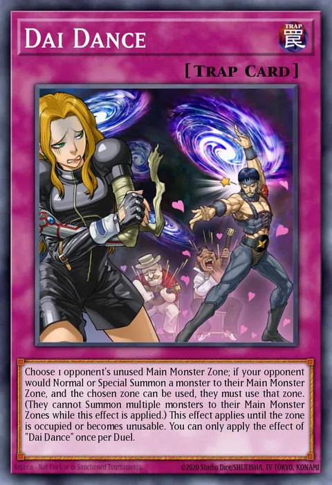 Dai Dance trading card