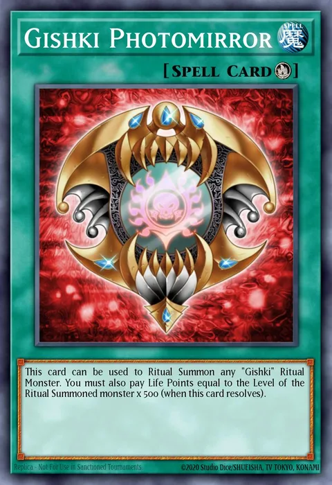 Gishki Photomirror trading card