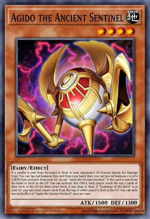 Agido the Ancient Sentinel trading card