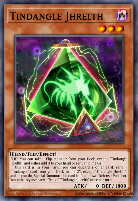 Tindangle Jhrelth trading card