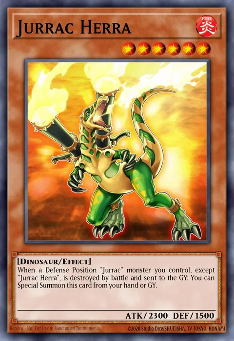 Jurrac Herra trading card
