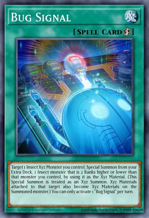 Bug Signal trading card