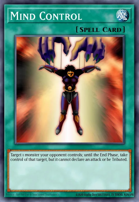 Mind Control trading card