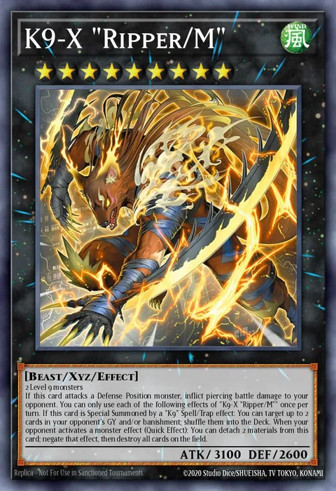 K9-X "Ripper/M" trading card