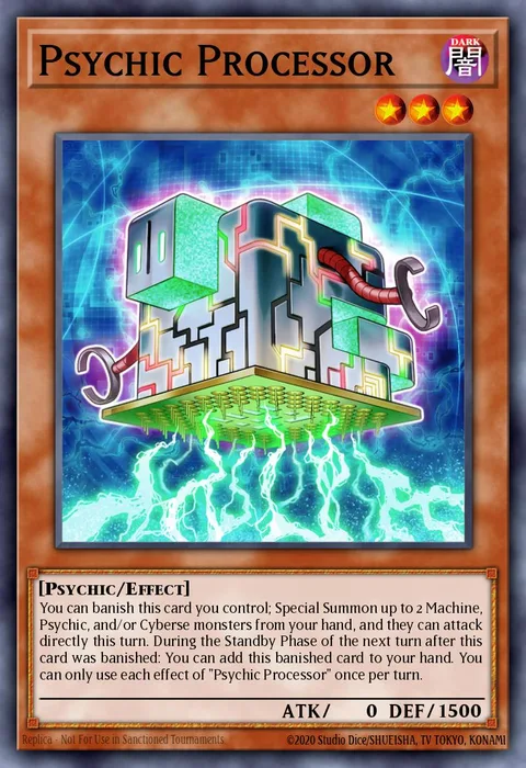 Psychic Processor trading card