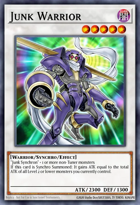 Junk Warrior trading card