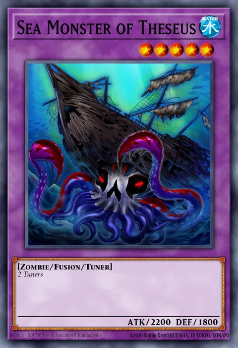 Sea Monster of Theseus trading card