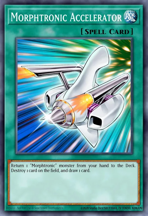 Morphtronic Accelerator trading card