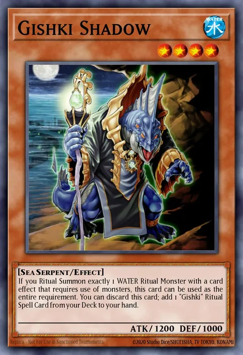 Gishki Shadow trading card