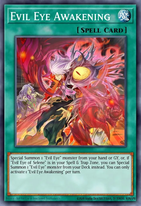 Evil Eye Awakening trading card