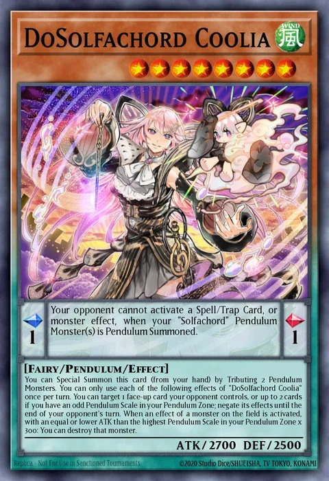 DoSolfachord Coolia trading card