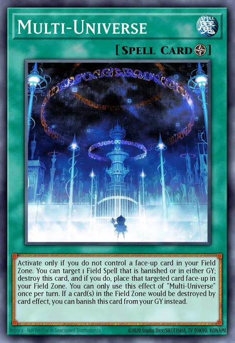 Multi-Universe trading card