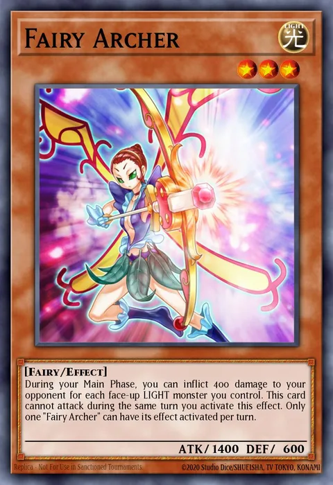 Fairy Archer trading card