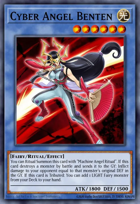 Cyber Angel Benten trading card