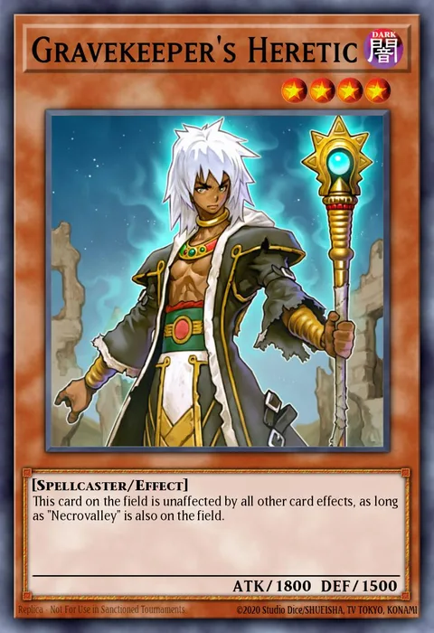 Gravekeeper's Heretic trading card