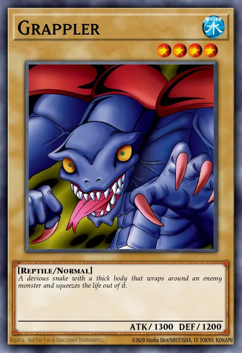 Grappler trading card