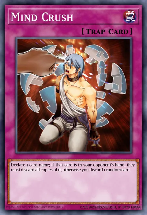 Mind Crush trading card