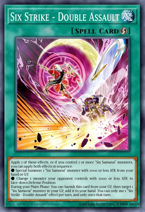 Six Strike - Double Assault trading card