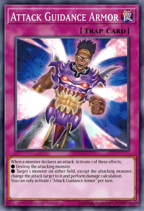 Attack Guidance Armor trading card