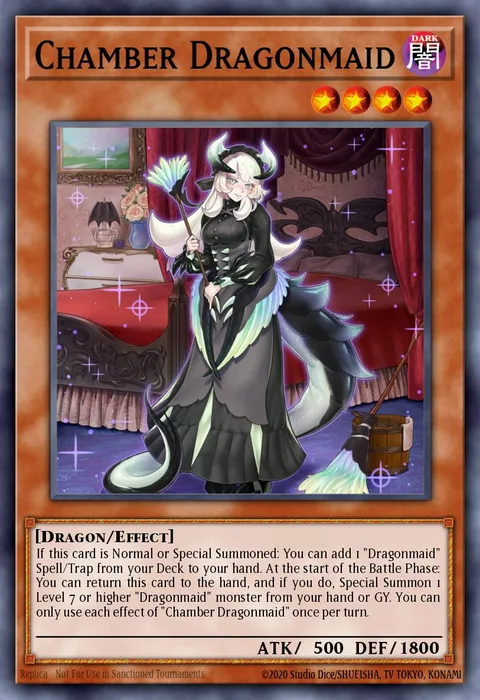 Chamber Dragonmaid trading card