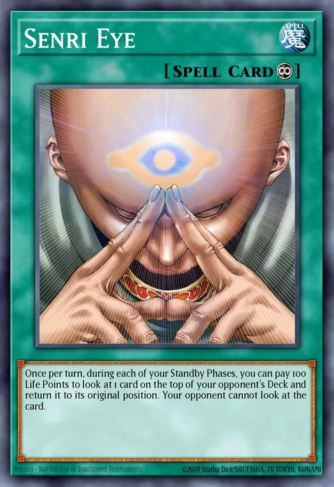 Senri Eye trading card