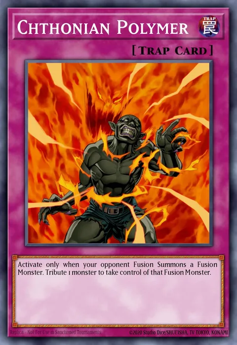 Chthonian Polymer trading card