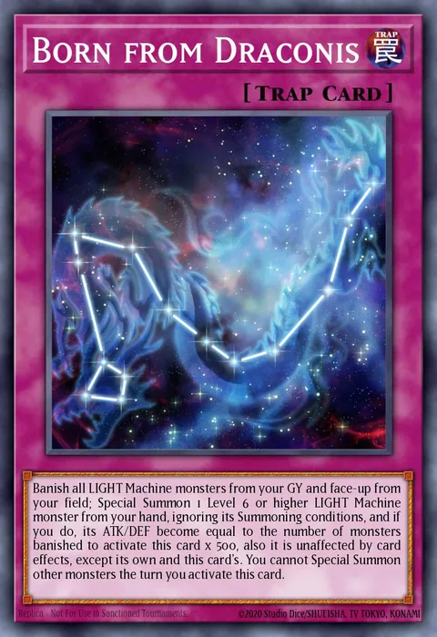 Born from Draconis trading card