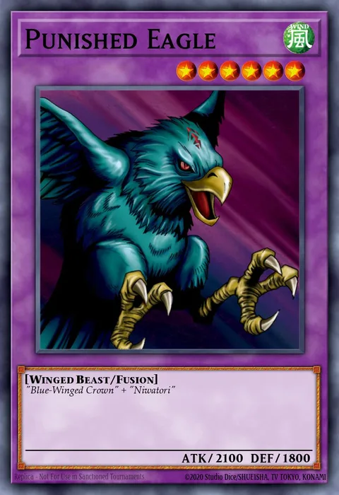 Punished Eagle trading card