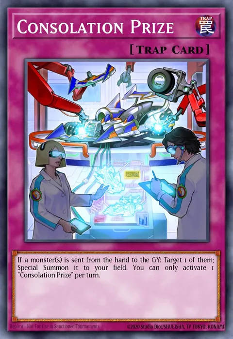 Consolation Prize trading card