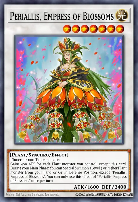 Periallis, Empress of Blossoms trading card