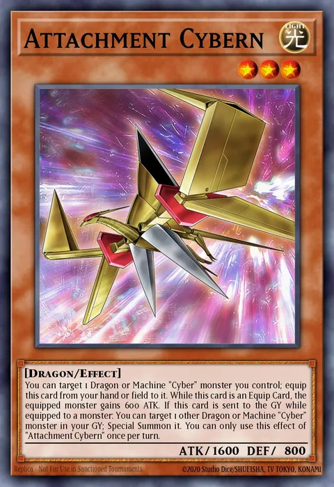 Attachment Cybern trading card