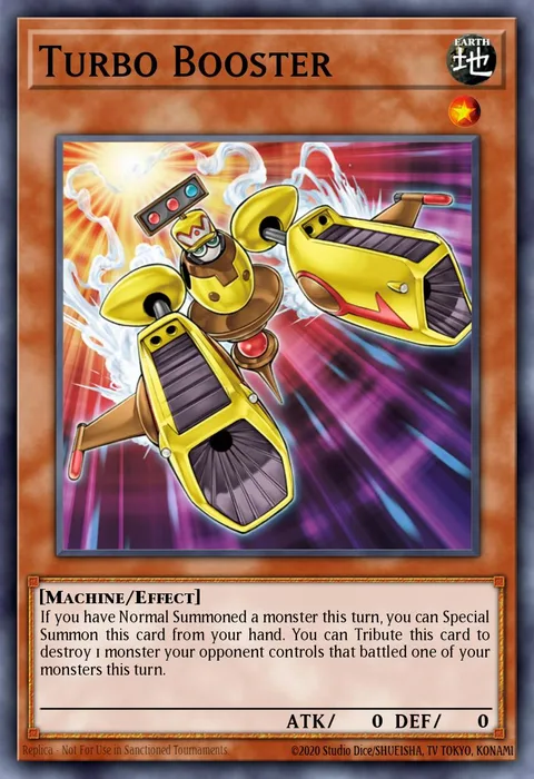 Turbo Booster trading card