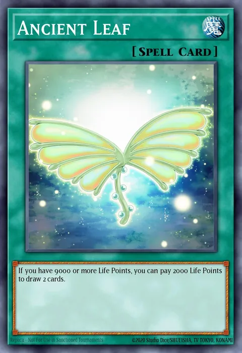 Ancient Leaf trading card