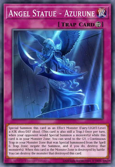 Angel Statue - Azurune trading card