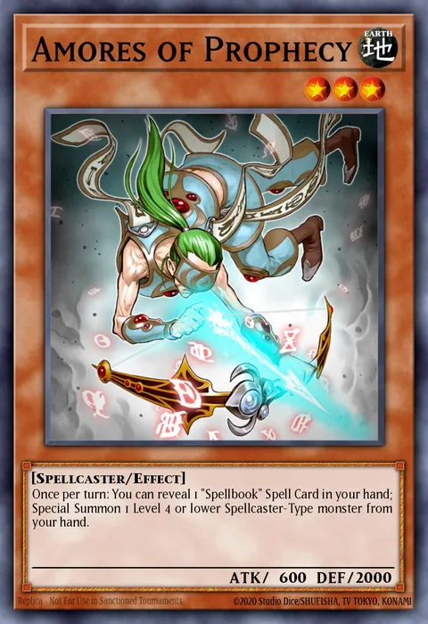 Amores of Prophecy trading card