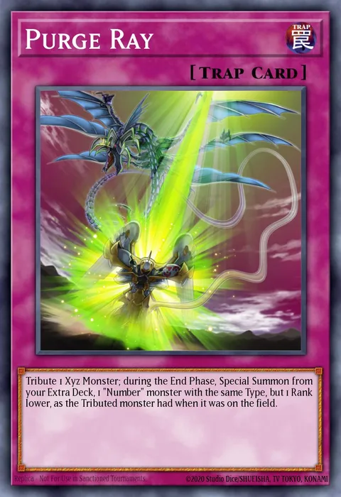 Purge Ray trading card