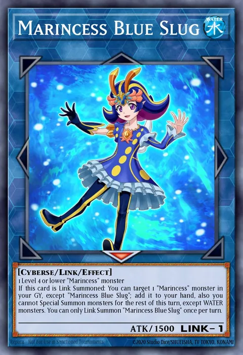 Marincess Blue Slug trading card