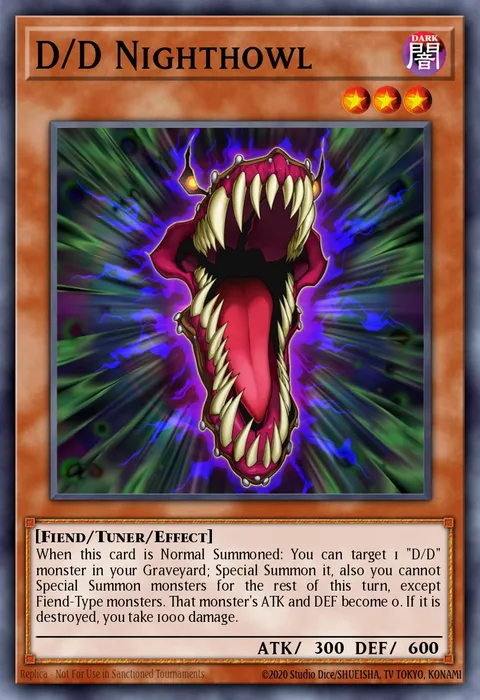 D/D Nighthowl trading card