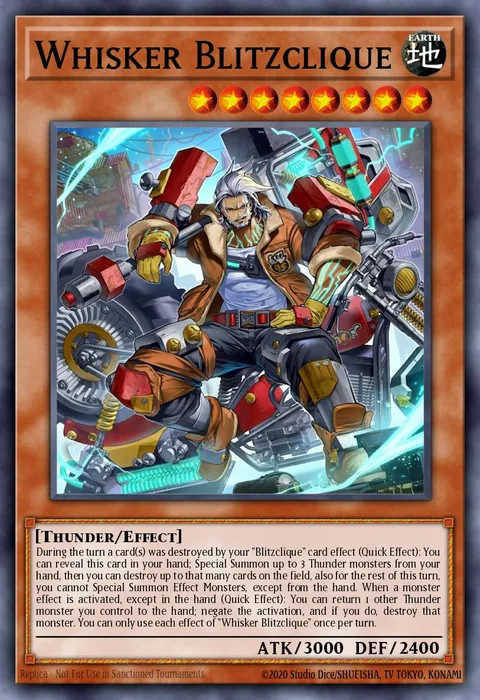 Whisker Blitzclique trading card