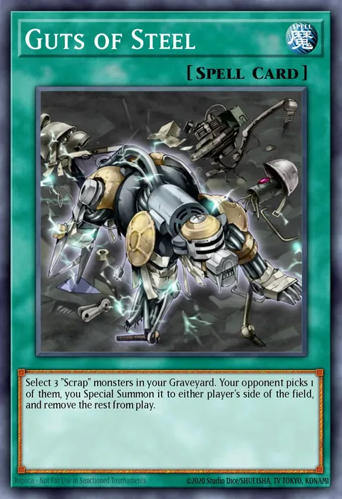 Guts of Steel trading card