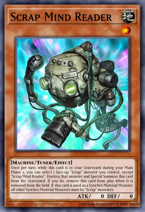 Scrap Mind Reader trading card