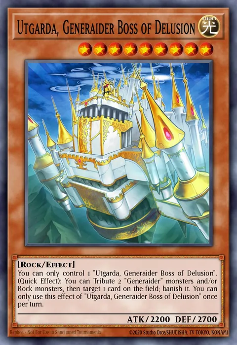 Utgarda, Generaider Boss of Delusion trading card